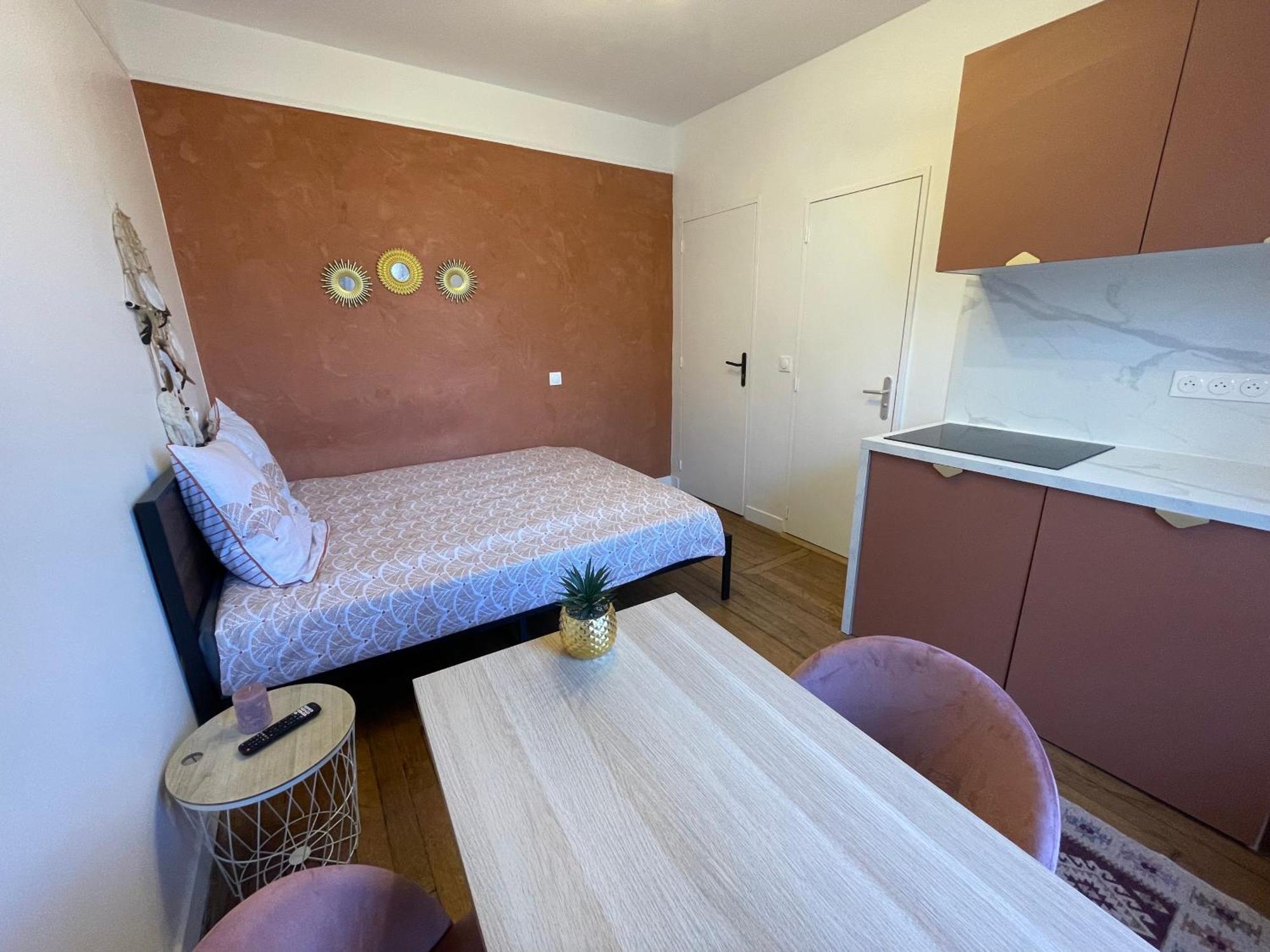 Studio Art Deco : Proche Paris Ivry-sur-Seine Exterior foto
